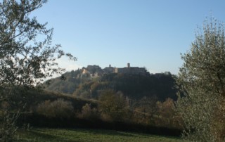 Wandern in Umbrien, Montone, Ferienwohnung