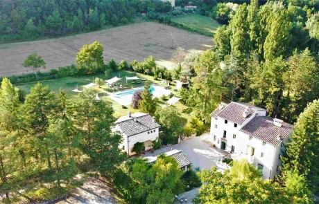 Aerial Agriturismo Umbria