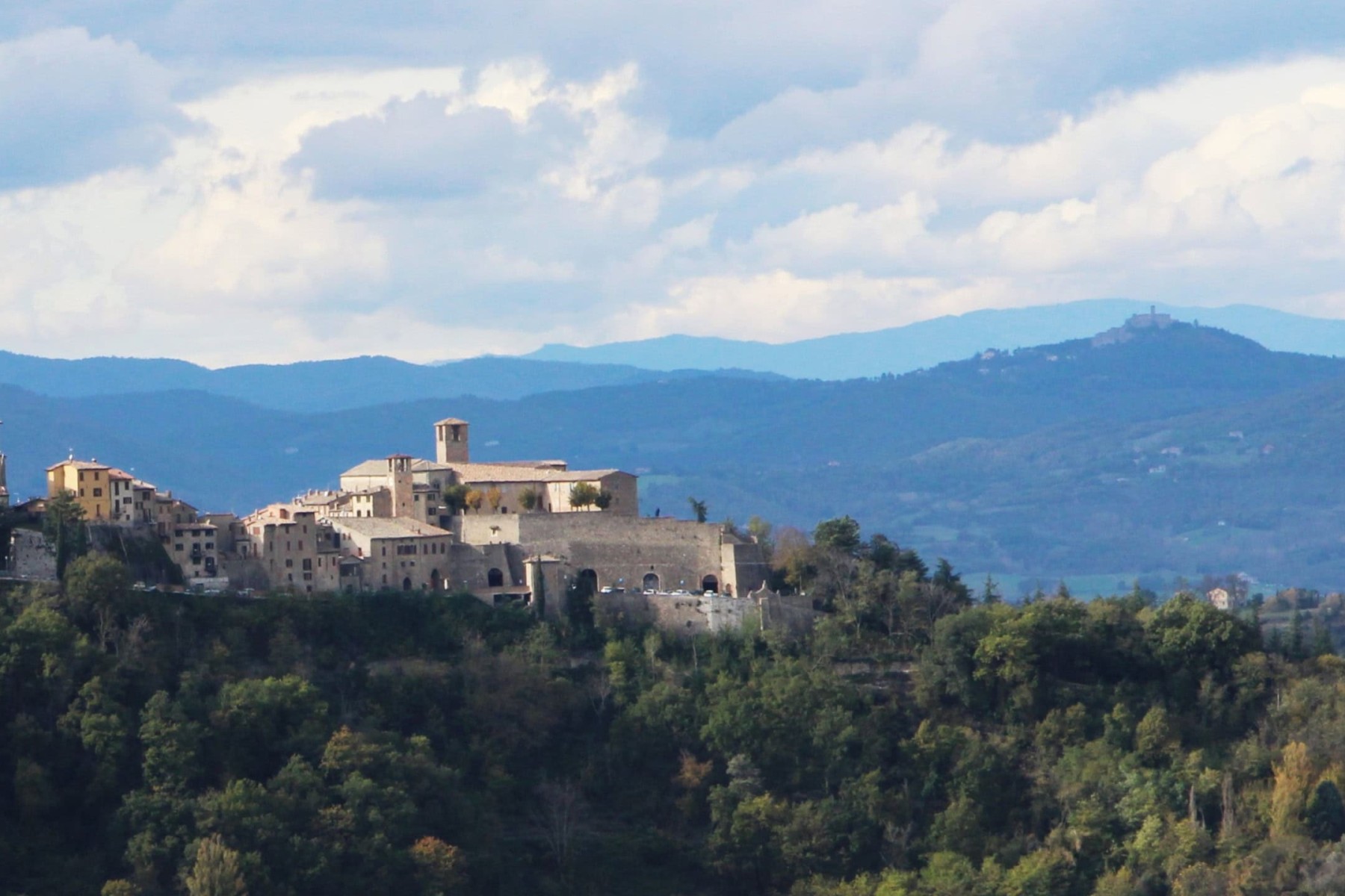 Die mittelalterliche Stadt Montone